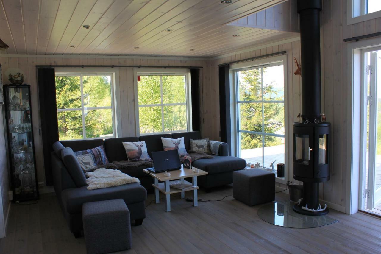 Luxury Mountain Villa Strandlykkja Luaran gambar