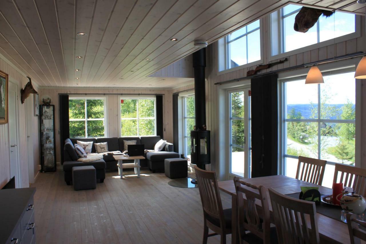 Luxury Mountain Villa Strandlykkja Luaran gambar